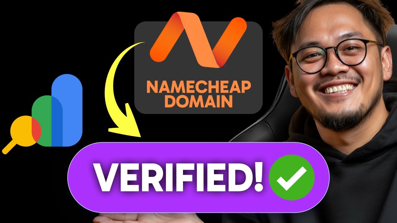 How to VERIFY NAMECHEAP DOMAIN in Google Search Console (Step by Step ...