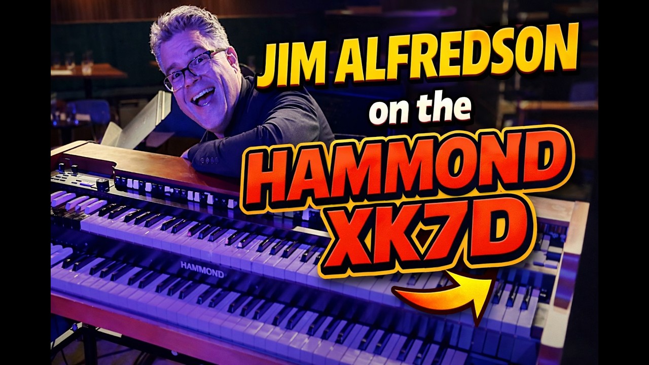 Hammond XK7D - Jim Alfredson Live at the Blue Llama - Daddy James