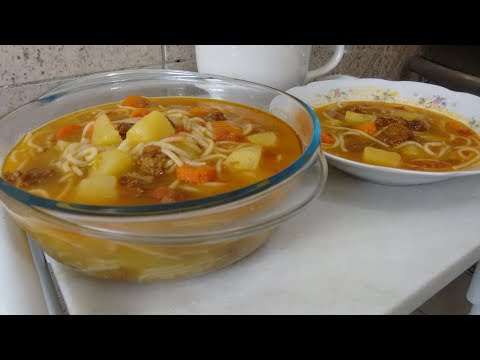 Vídeo: Como é Fácil Fazer Sopa Com Caldo De Carne