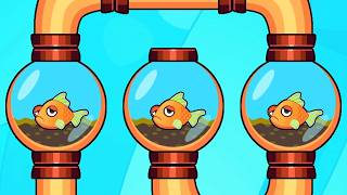 save the fish / pull the pin updated all levels #save fish game pull the pin android/ios/mobile game screenshot 4