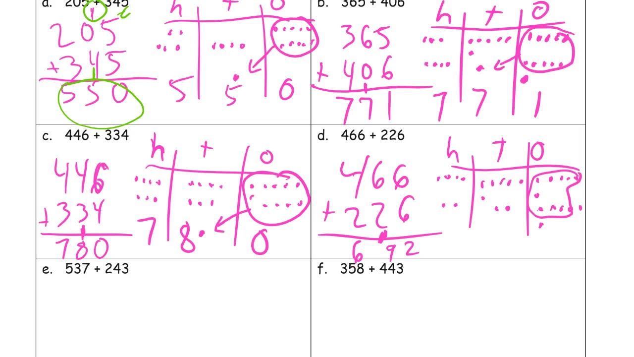 lesson 9 homework 5.2 5th grade