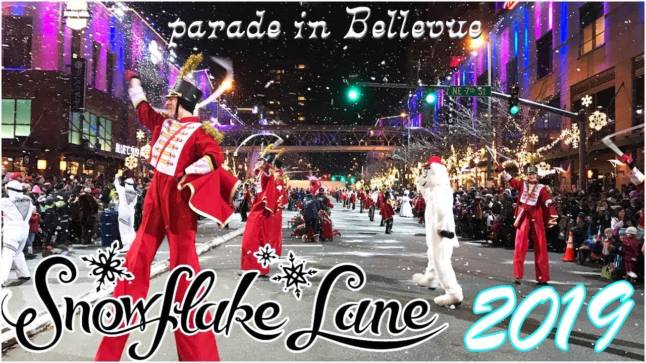 Snowflake Lane Christmas Parade Bellevue YouTube