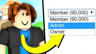 PRETENDING TO BE A HIGH RANK IN ROBLOX GROUPS