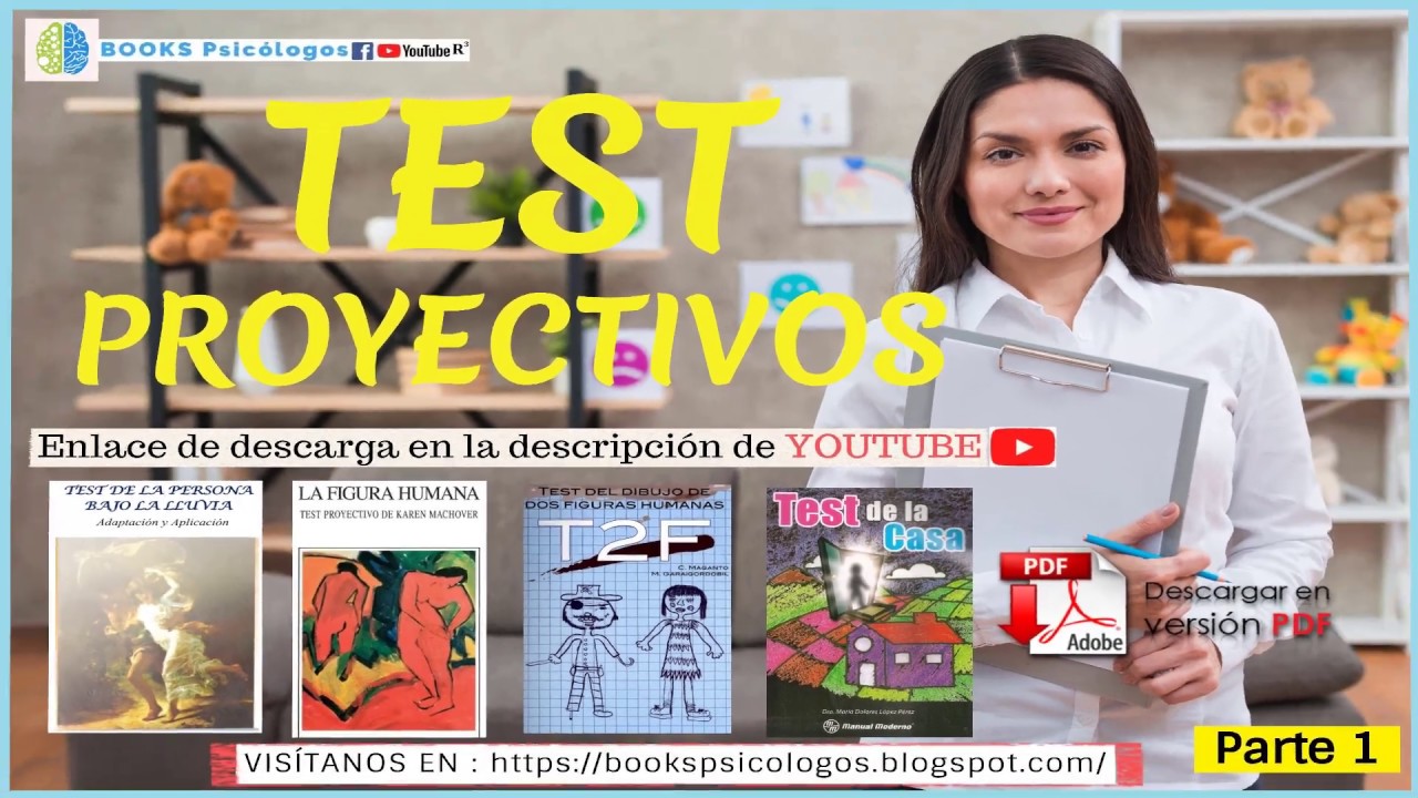 Test proyectivos Parte 1 Books psicólogos YouTube Test proyectivos Parte 1 Books psicólogos YouTube