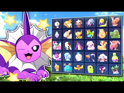 I tried to fill a whole box of Shinies in Pokémon Legends Z-A