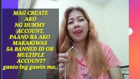 MULTIPLE ACCOUNTS OR BANNED ID