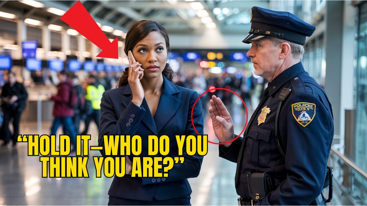 Rude Cop Insults Black Woman At Airport – Regrets It When She Calls Her ...
