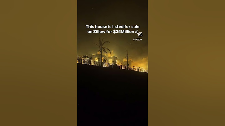 California LA FIRE $35,000,000 MILION house is GONE!!! OMG