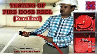 Testing of Fire Hose Reel System | Firefighting | in Urdu/Hindi