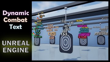 UE4 / UE5 - Dynamic Combat Text (showcase)