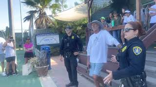 Pickleball players publicity con hostile takeover at Peninsula tennis Club 7/28/22
