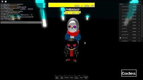 Sans Multiversal Battles 3D Error Sans (showcase) (roblox)