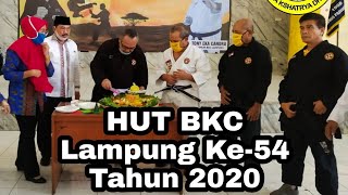 Peringati HUT BKC Lampung Ke-54, Tony Eka Candra (TEC) Potong Tumpeng