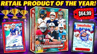 *The GREATEST Retail Product EVER?!😱 2026 Bowman Chrome Football Mega Box Review!🏈