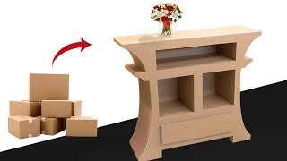 This video learns you How to make a DIY furniture using cardboard very simple. This furniture is made up of cardboard. In this 