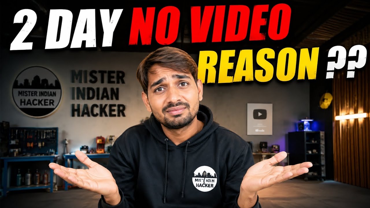 " No video 2 day " mr Indian Hacker reality 😱 - YouTube