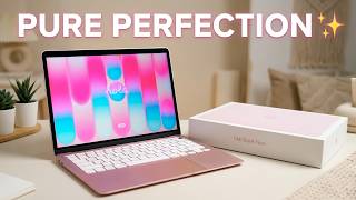 ASMR UNBOXING MACBOOK NEO BLUSH PINK 💖💻✨ #asmrunboxing #macbookneo #apple #viralvideo