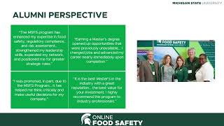 MSU Online Food Safety Program