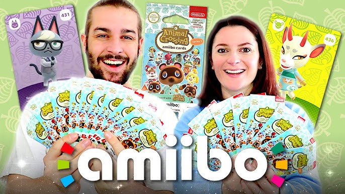 ON CHASSE DE NOUVEAUX HABITANTS AVEC LA SÉRIE 2 DES CARTES AMIIBO ANIMAL  CROSSING ! 