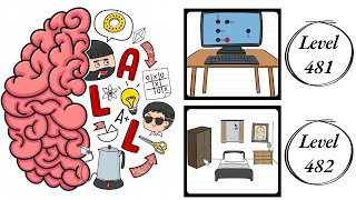 Brain Test All Star : Level 481 , 482 – How to Solve (Walkthrough)