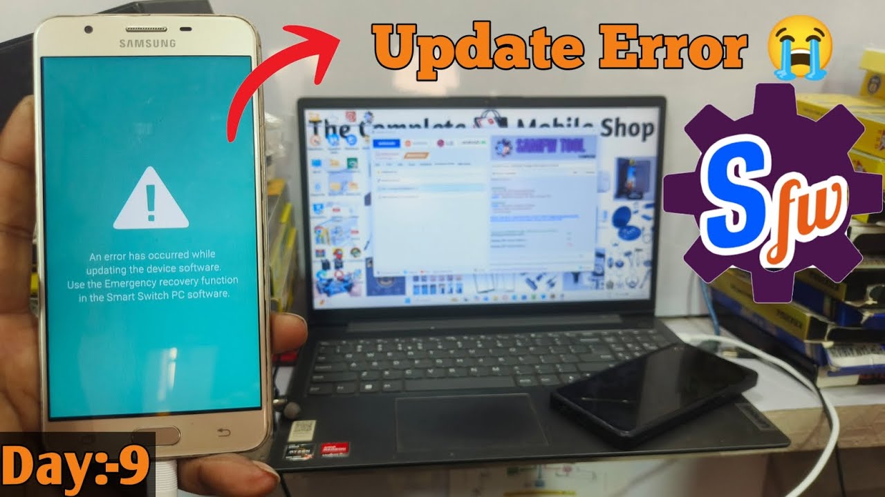😲An error⚠️occurred while update | advance mobile reparing  