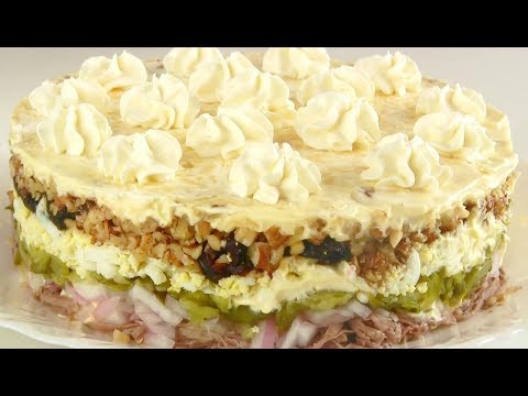 Салат  "Принцесса" /Потрясающе вкусный праздничный салат