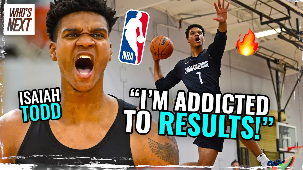 What it's Like To Be A G League Ignite Player! Isaiah Todd Has ALL The Secrets 😱