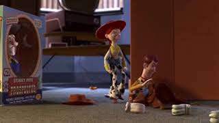 Toy Story 2 Jessie Tickles Woody