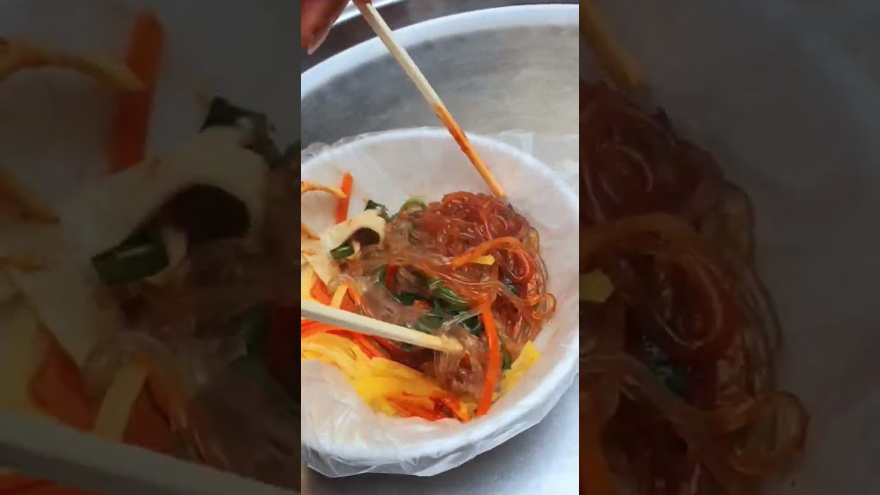 국제시장💕먹자골목😘 비빔당면🍜충무김밥