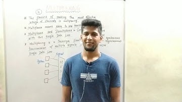 Multiplexing in Computer Networks in Tamil (Video-12)