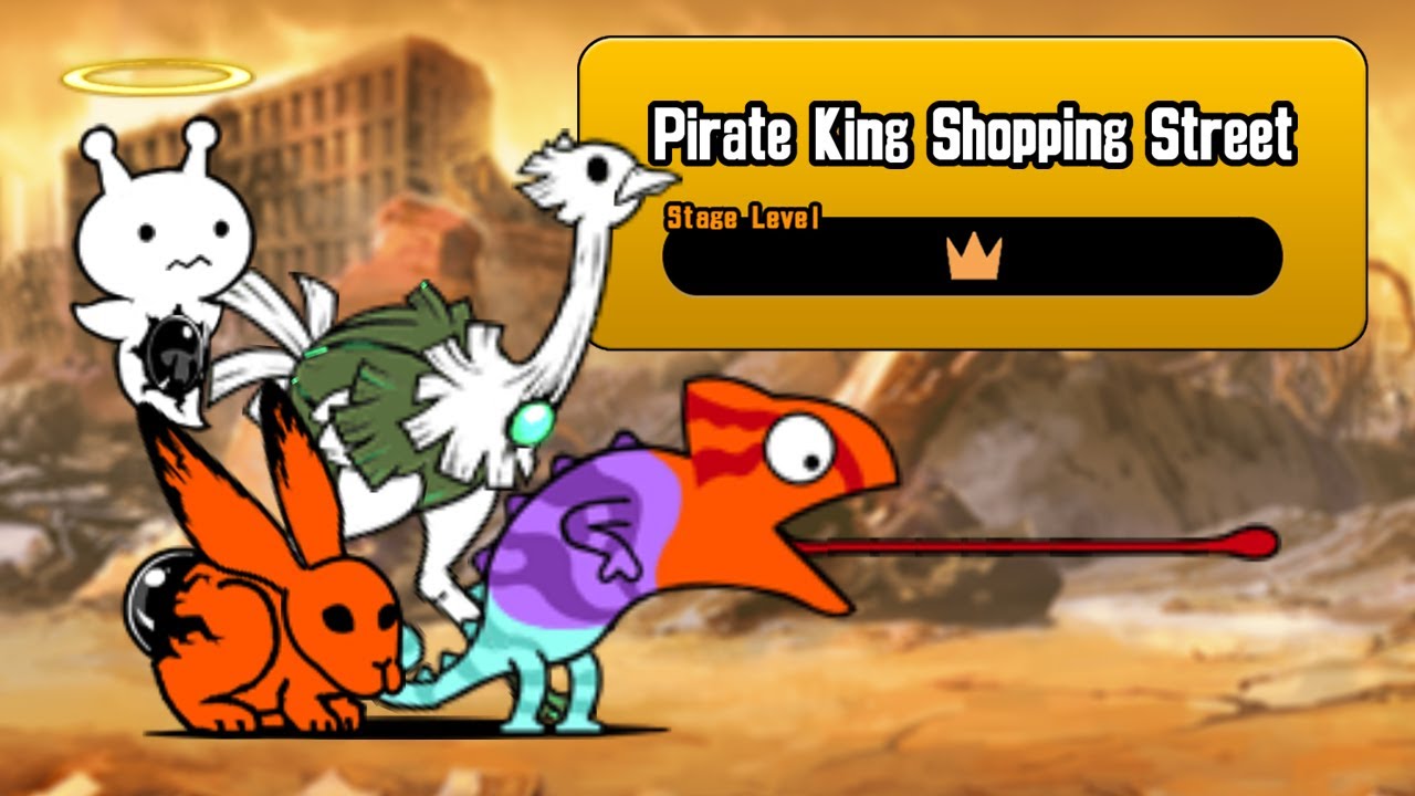 [Star 1] The Battle Cats - UL46: Bazaar of the Pirate King / 海賊王商店街!!