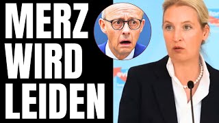 💥 Alice Weidel zerschmettert MERZ vor allen Reportern! 🤡 | Die rechten Opas