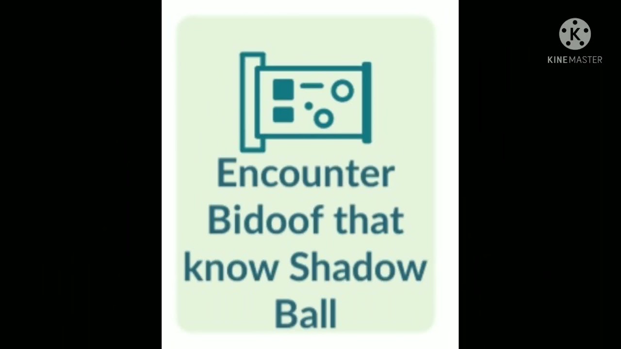 Bidoof Breakout In A Nutshell