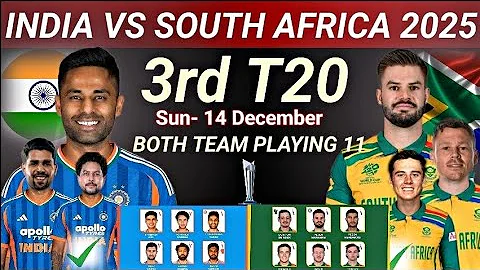 3rd T20 Ind Vs Sa Playing 11 | india vs South Africa 3rd t20 playing 11 | ind vs sa t20 playing 11