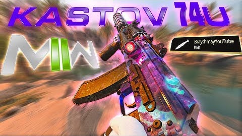 *NUKE* W/ THE FASTEST KILLING 2 SHOT KASTOV 74u Class Setup For Multiplayer (MWII KASTOV 74u MP)