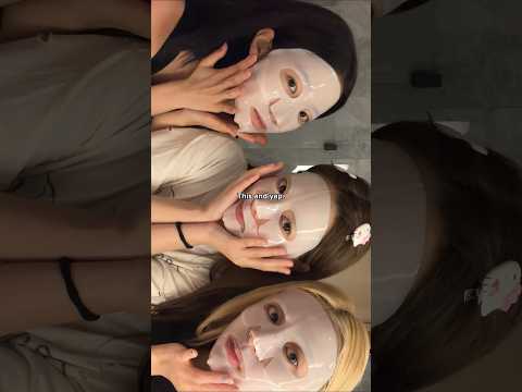 1% sheet mask, 99% yapping 🗣️ #MadeMyNight #shorts