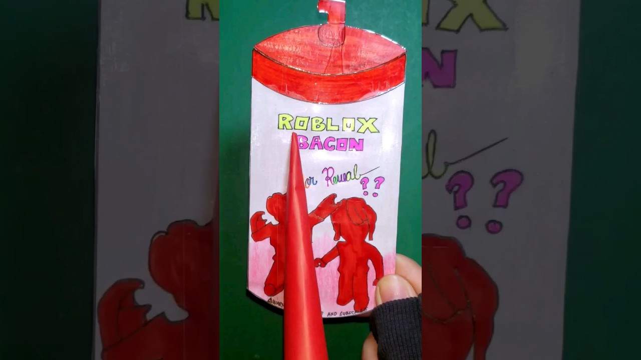 DIY Paper Roblox Bacon, DIY Paper Roblox Bacon Check out the full video  here:  Let me know what you think in the  comments below. Thank you 😊