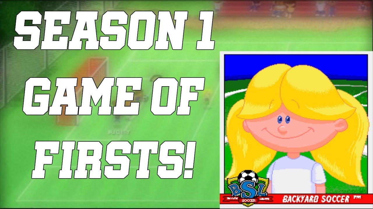 Backyard Soccer Pc 1998 Season 1 Game 4 Game Of Firsts