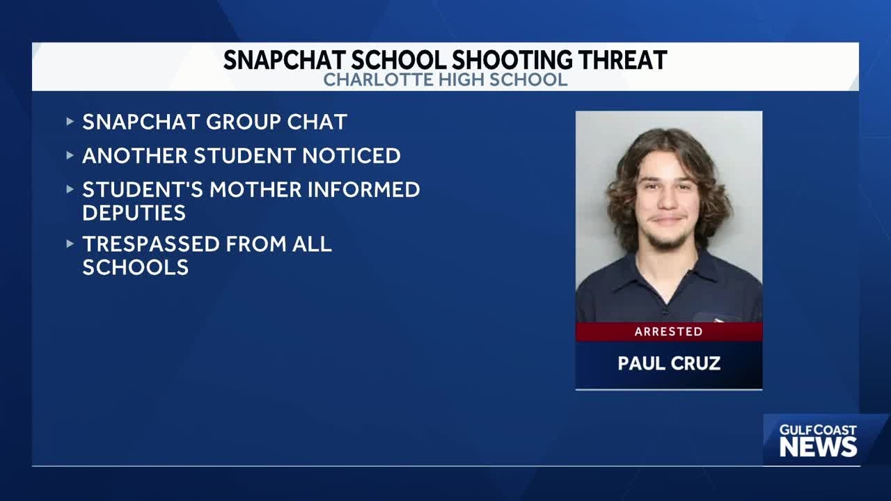 2 Charlotte County teens arrested for making school threats - YouTube