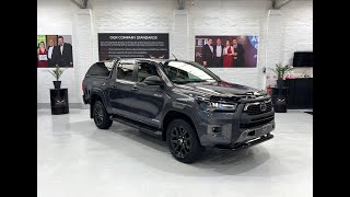 2021 Toyota Hilux Double Cab 2.8 D4D Auto Invincible X Decuma Grey Truckman Top Towbar Predator Bar 2021 Toyota Hilux Double Cab 2.8 D4D Auto Invincible X Decuma Grey Truckman Top Towbar Predator Bar