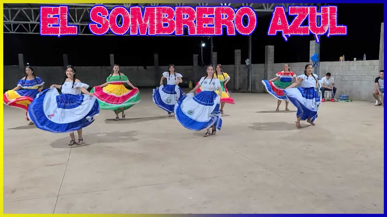 el sombrero azul
