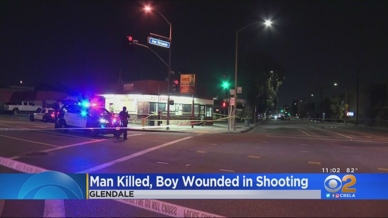 Man Killed, Boy Wounded At Taco Stand Shooting In Glendale - YouTube