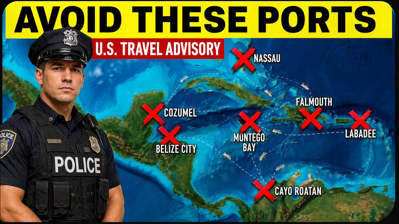 9 Most Dangerous Cruise Ports to Stay Far Away From in 2026!