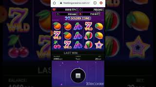 20 GOLDEN COINS 💰 🔥BIG WIN🔥 SLOTS ONLINE PLAY MOBILE freebingocasino.com screenshot 4