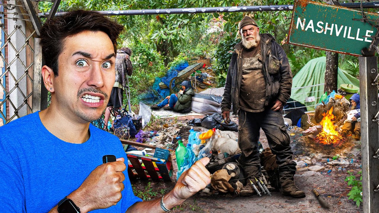 I Investigated The Homeless RIVER People of Nashville...