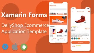 DellyShop Xamarin Forms Template