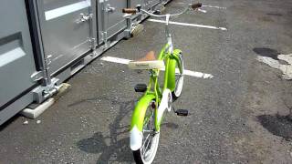 レインボービーチクルーザー　20インチ kamHWY ライムグリーン