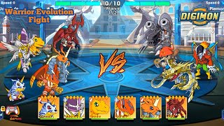 WARRIOR EVOLUTION FIGHT GAMEPLAY - DIGIMON RPG GAME ANDROID IOS APK screenshot 1