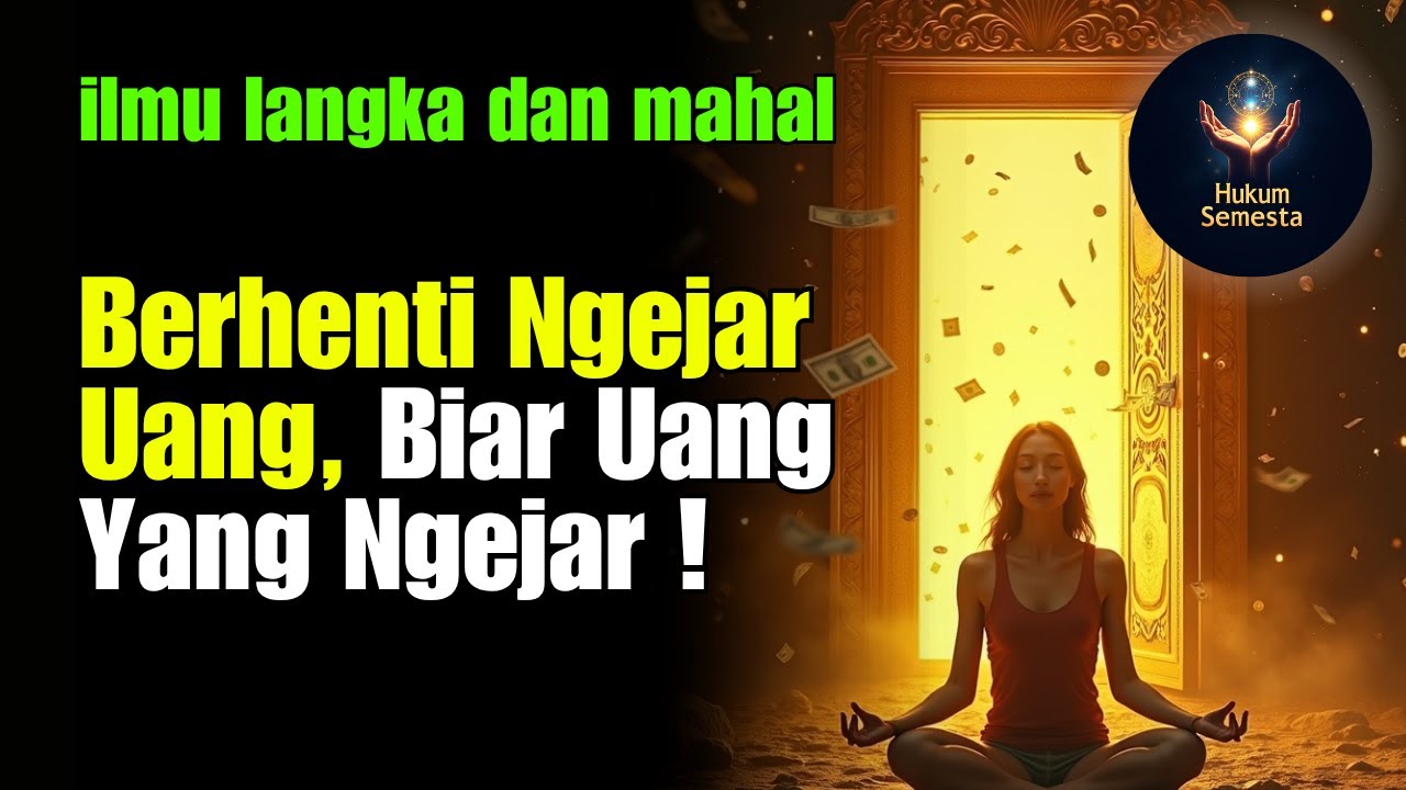 Kamu Gak Perlu Mengejar Uang, Biarkan Energi Rejeki Menarik Semuanya