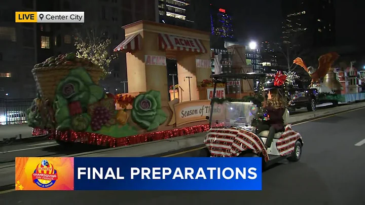 Preview of floats in 6abc Dunkin' Thanksgiving Day Parade